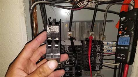 how do i change a breaker in my electrical box|replacing a breaker on panel.